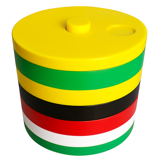 3D printed Peg and Pattern Play Guyana