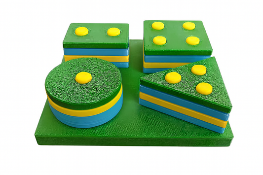 3D Printed Shape Sorter St. Vincent