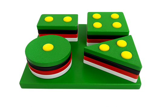 3D Printed Shape Sorter Guyana