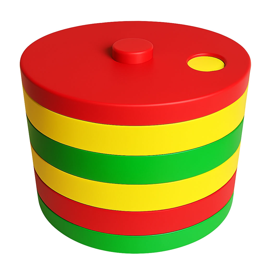 3D printed Peg and Pattern Play