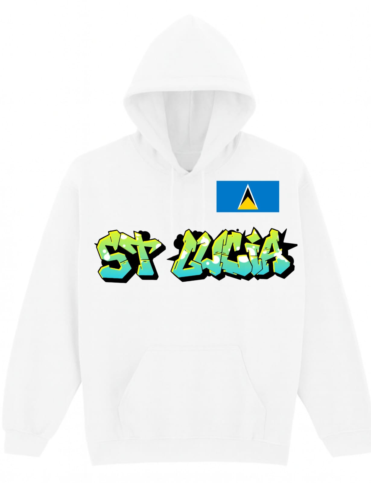 Pullover Hoody - St. Lucia