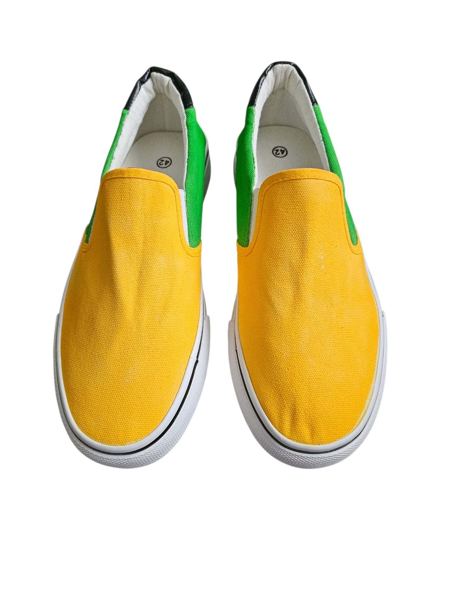 Canvas Slip-On Shoes - Jamaica