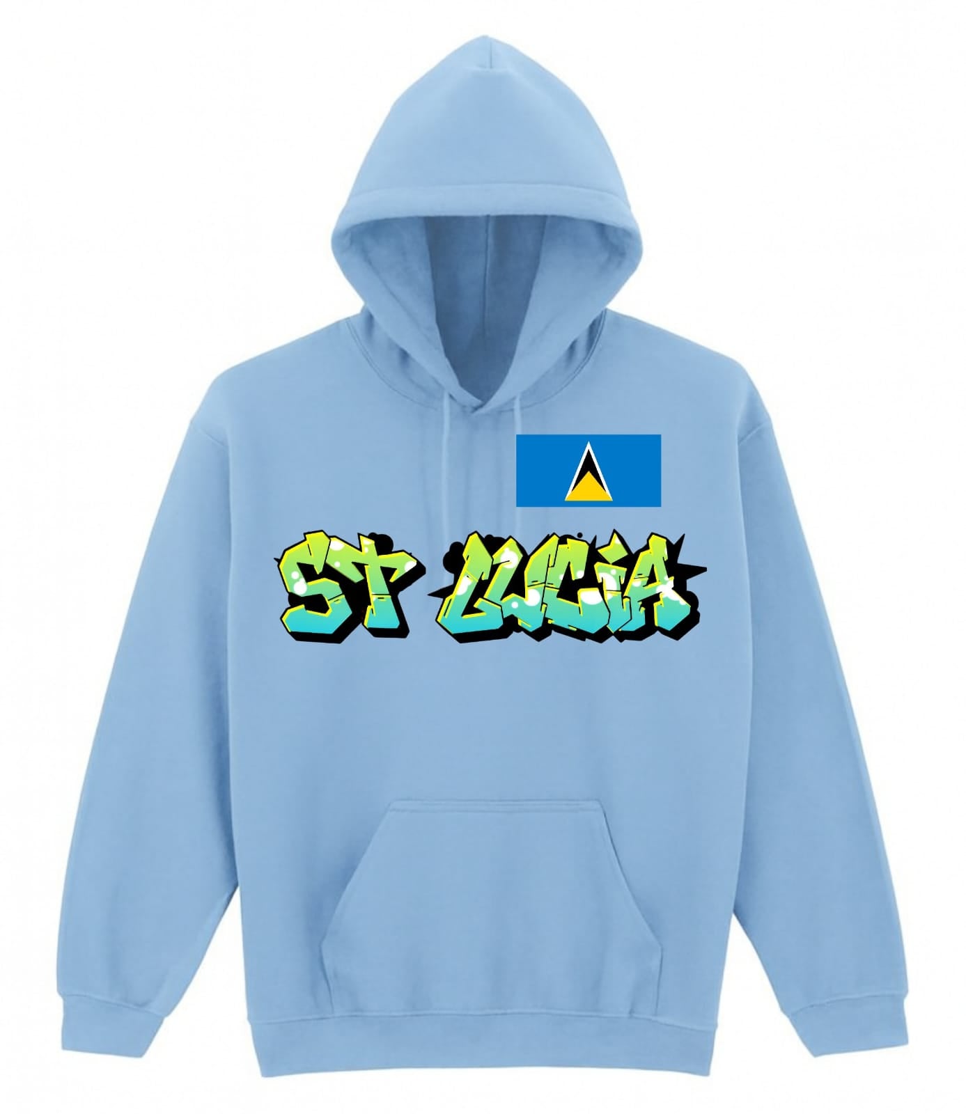 Pullover Hoody - St. Lucia