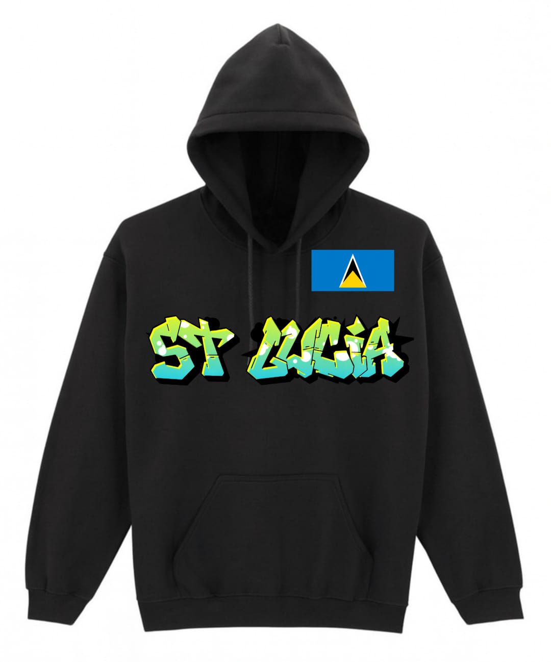 Pullover Hoody - St. Lucia