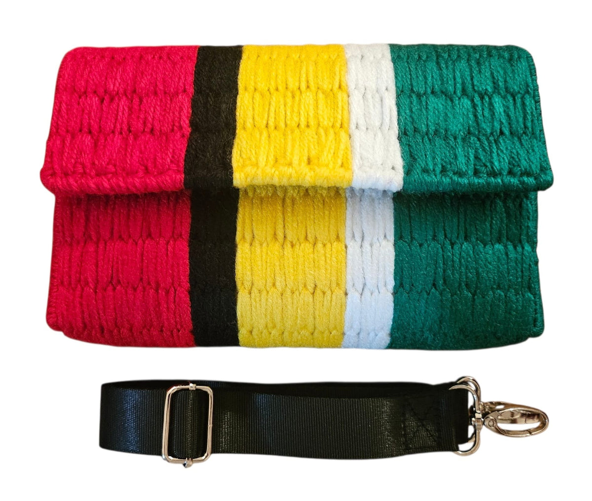 Crochet Clutch/Shoulder Bag - Guyana