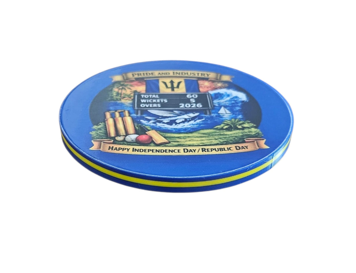 Barbados 60th Independence coasters