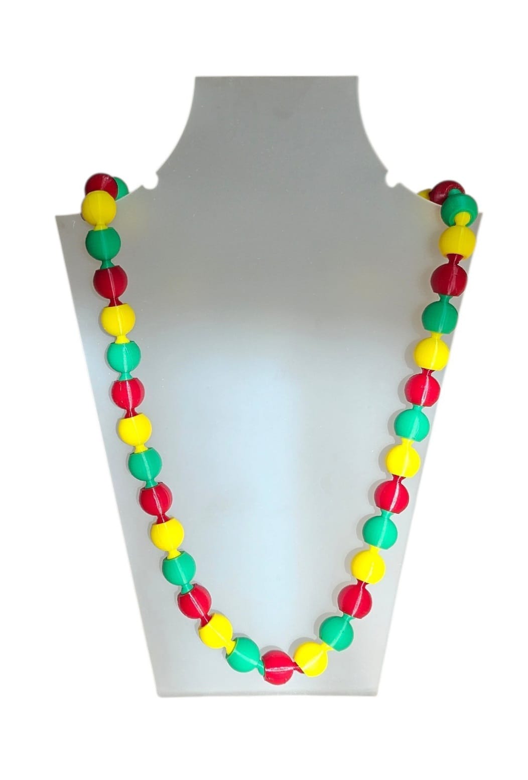 3D printed Bead Necklace - Grenada