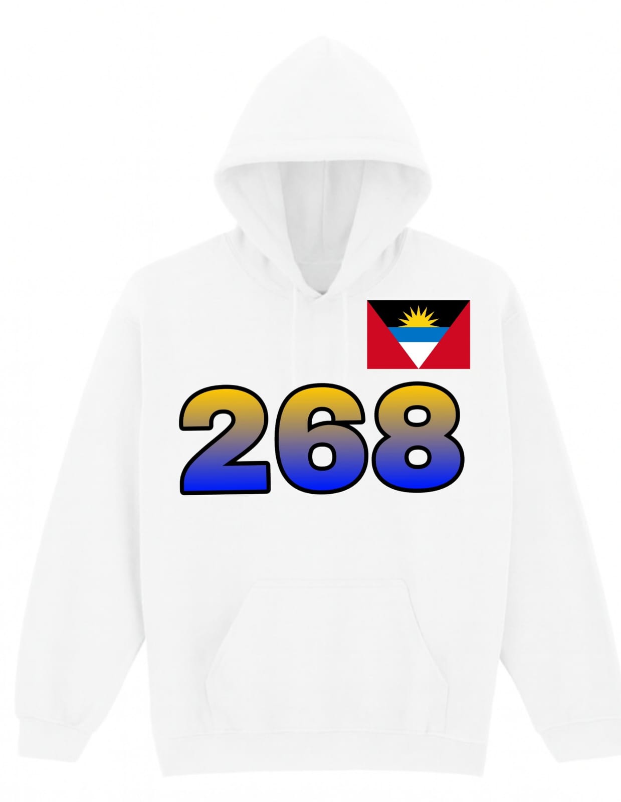 Pullover Hoody - Antigua and Barbuda