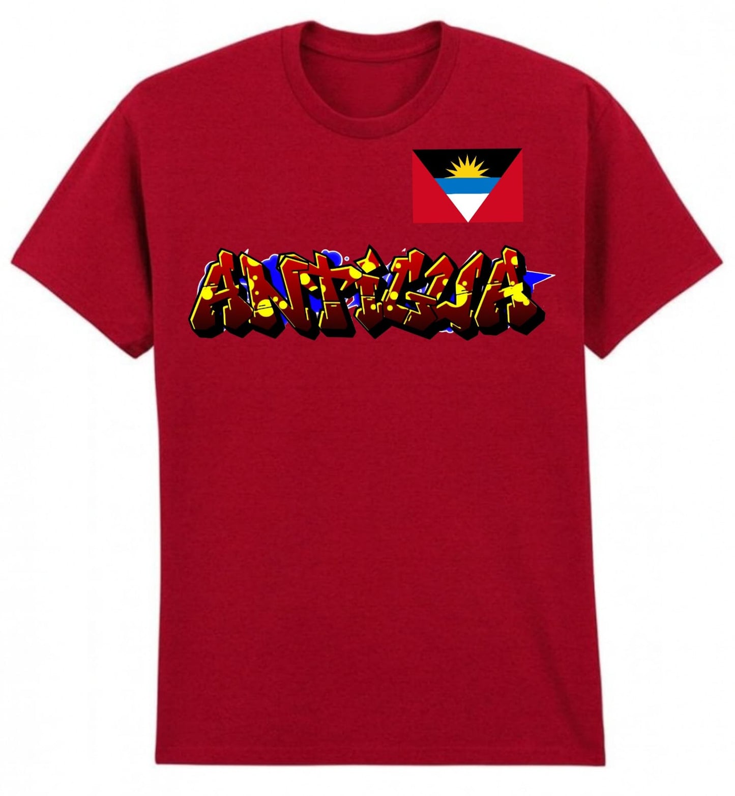 Cotton T-shirt - Antigua and Barbuda