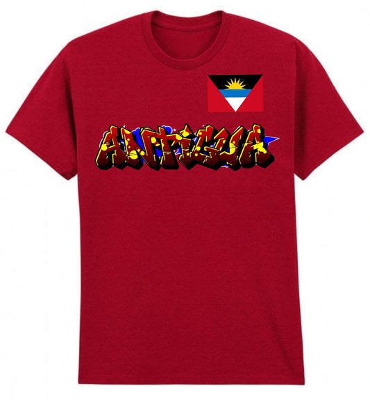 Cotton T-shirt - Antigua and Barbuda