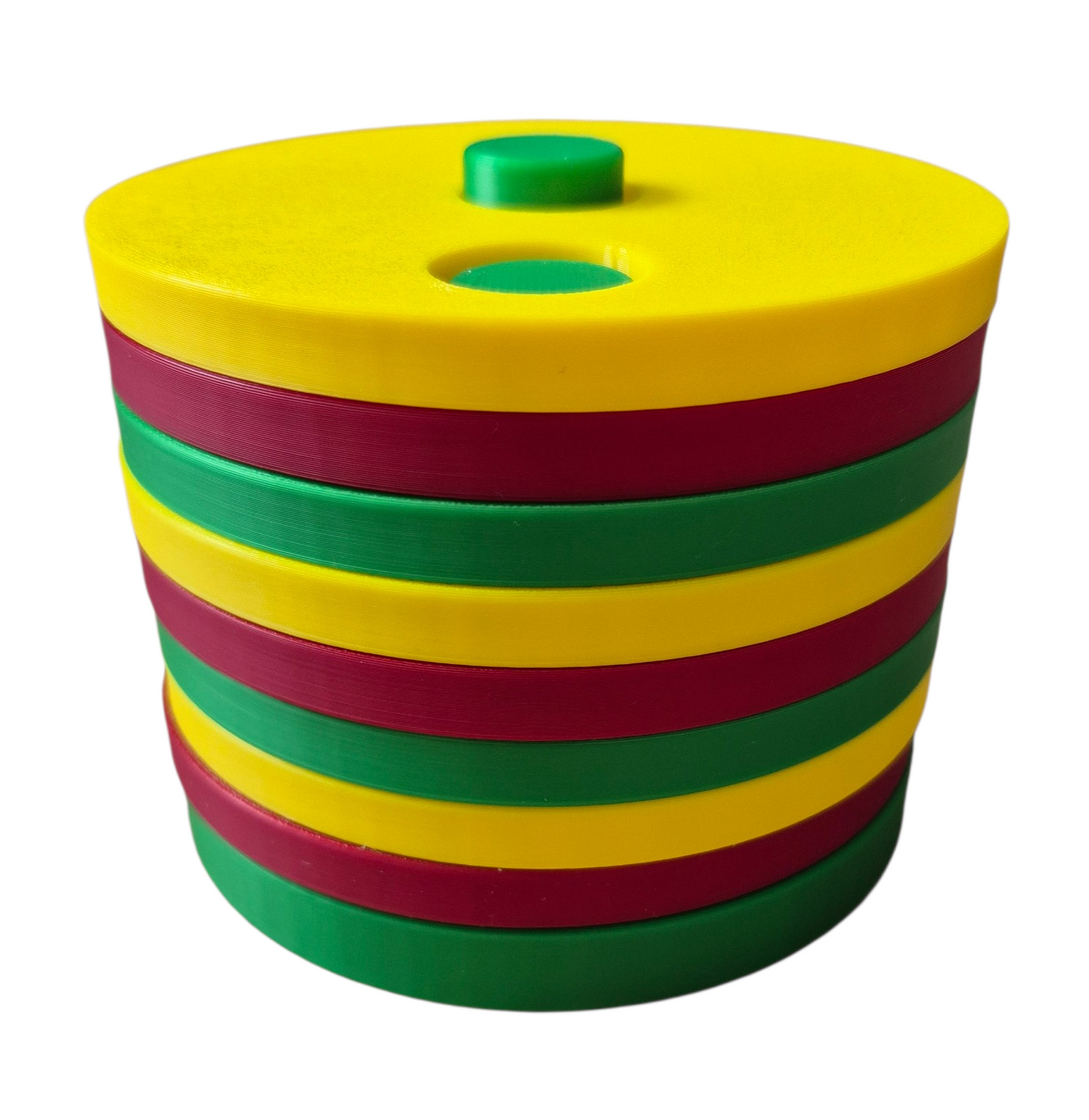 3D printed Peg and Pattern Play Grenada