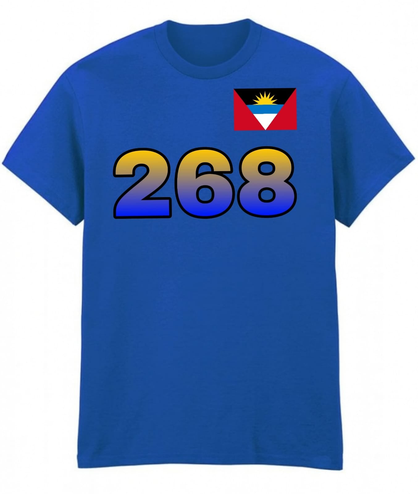 Cotton T-shirt - Antigua and Barbuda