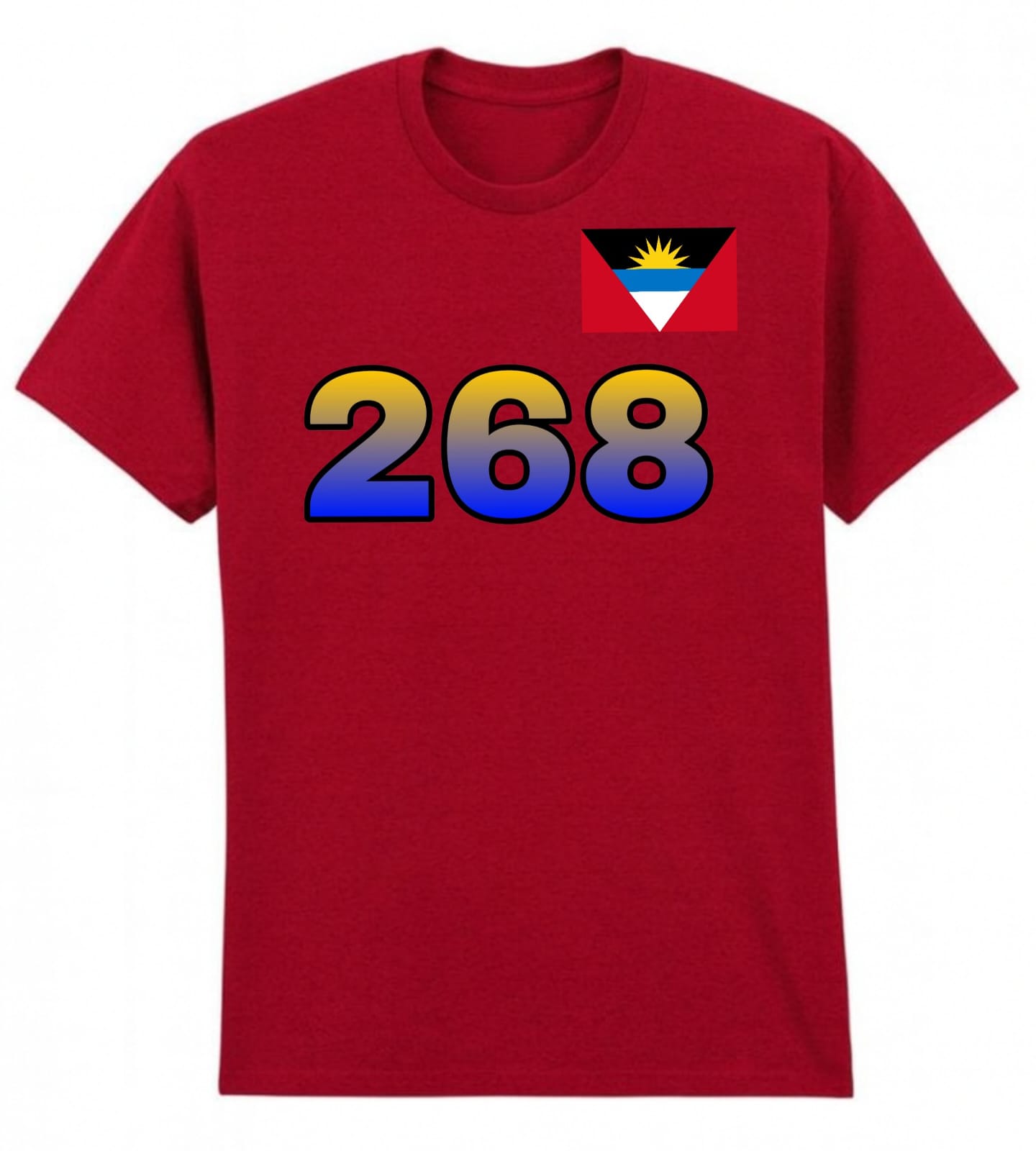 Cotton T-shirt - Antigua and Barbuda