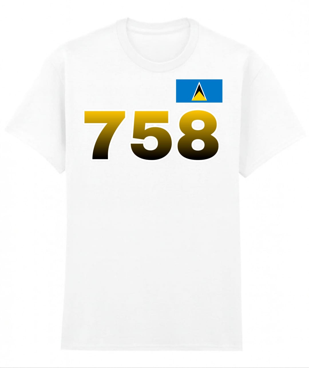 Cotton T-shirt - St. Lucia
