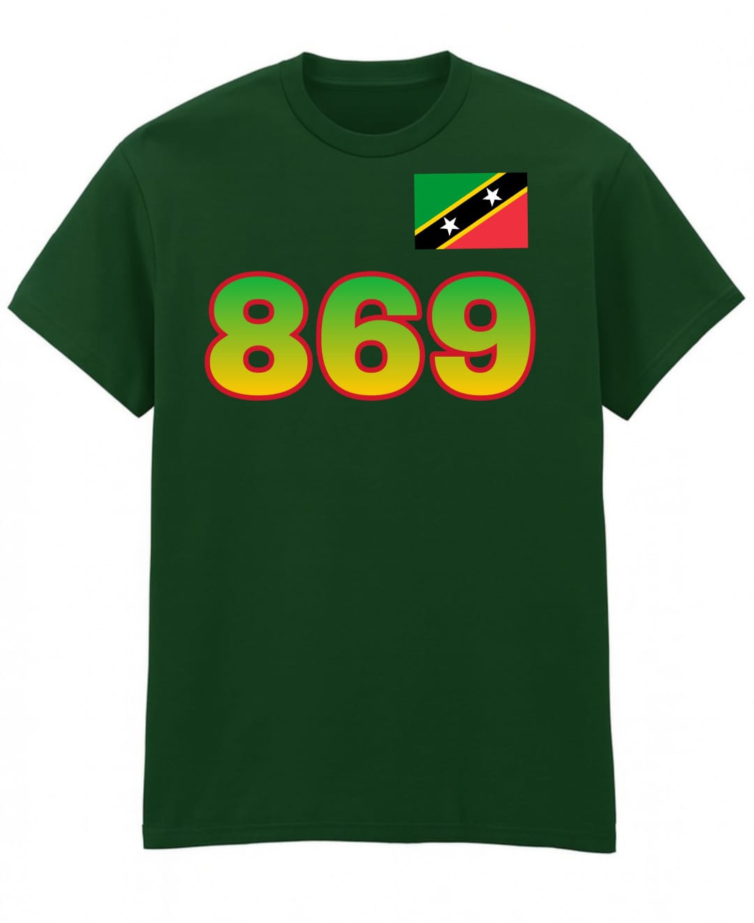 Cotton T-shirt - St. Kitts and Nevis