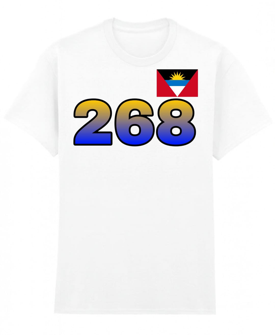 Cotton T-shirt - Antigua and Barbuda