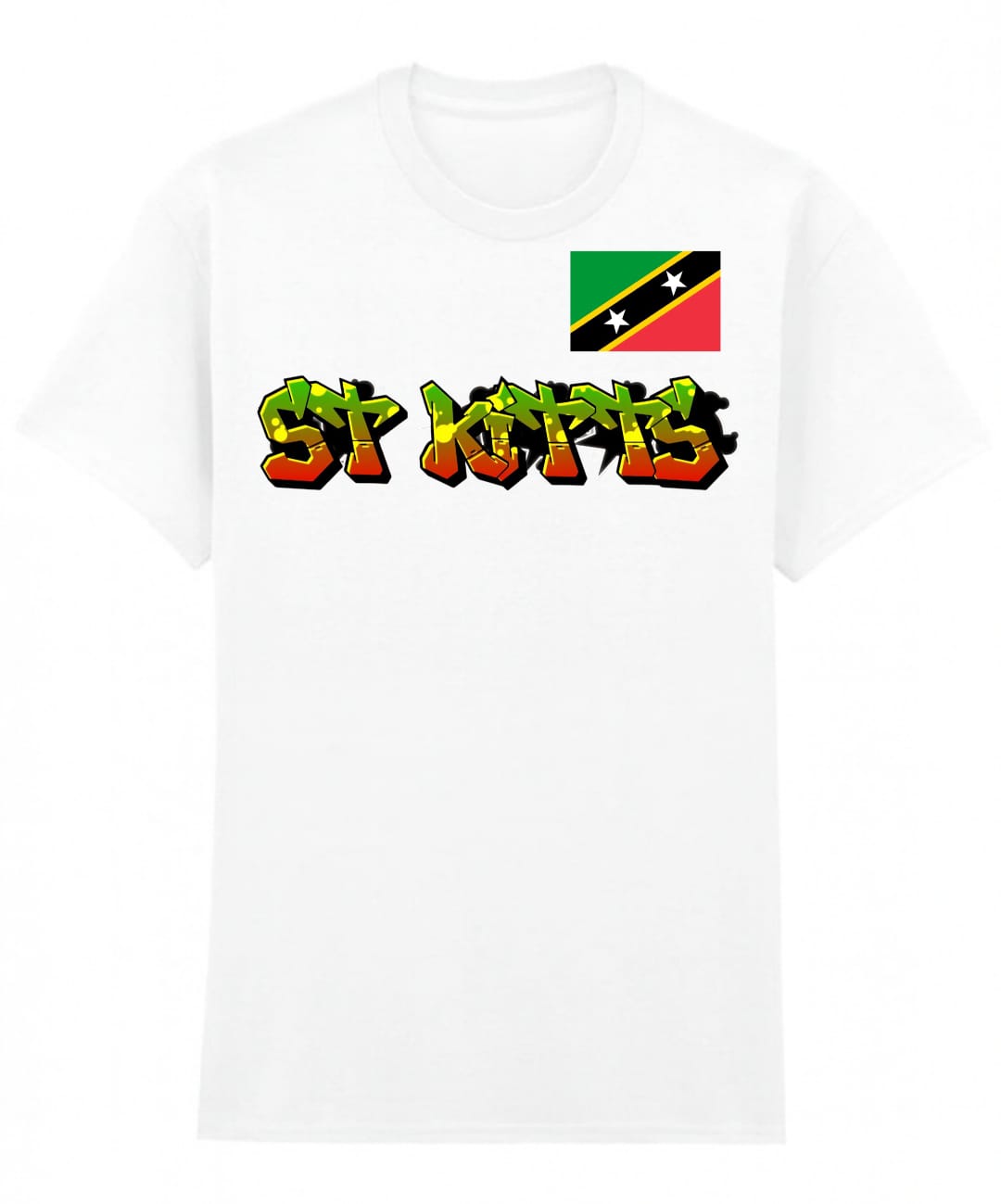 Cotton T-shirt - St. Kitts and Nevis