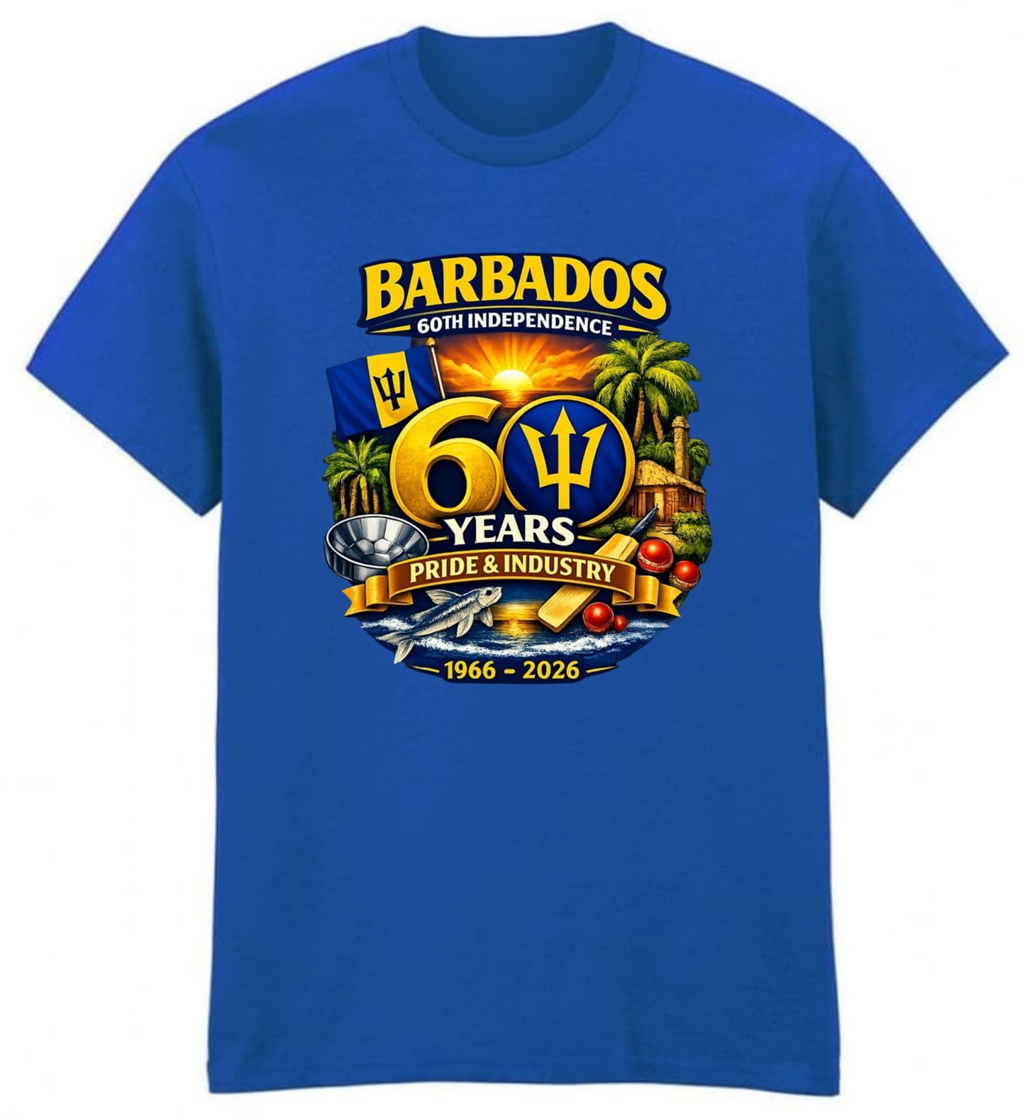 Pre-order Barbados 60th Independence Kids T-shirt
