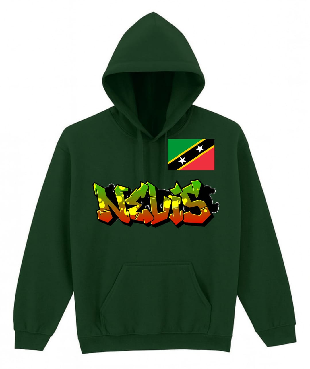 Pullover Hoody - St. Kitts and Nevis