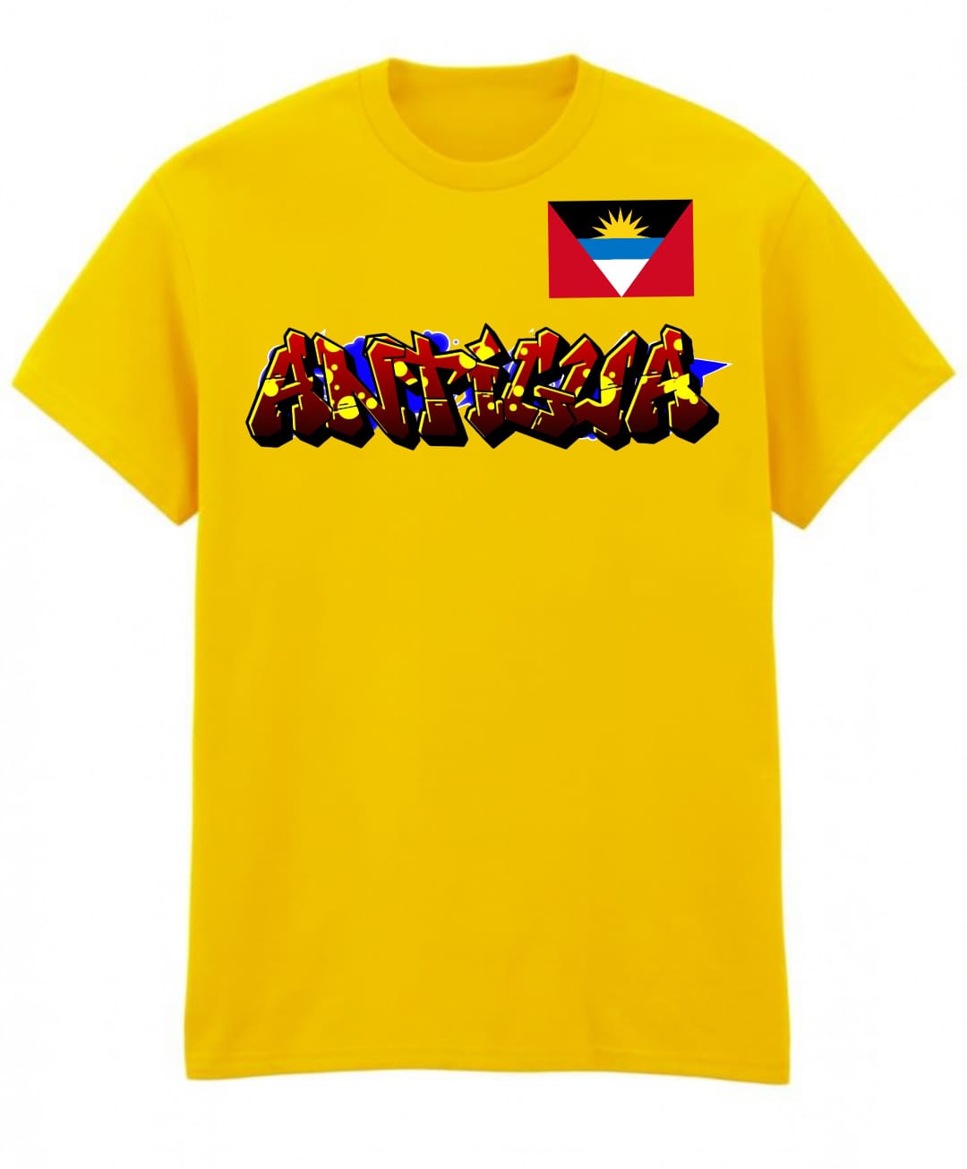 Cotton T-shirt - Antigua and Barbuda