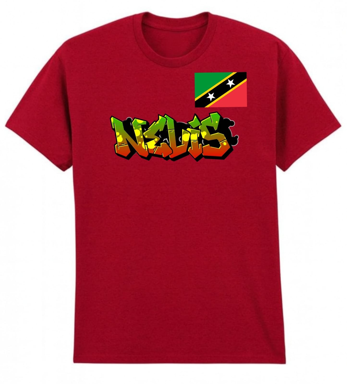 Cotton T-shirt - St. Kitts and Nevis