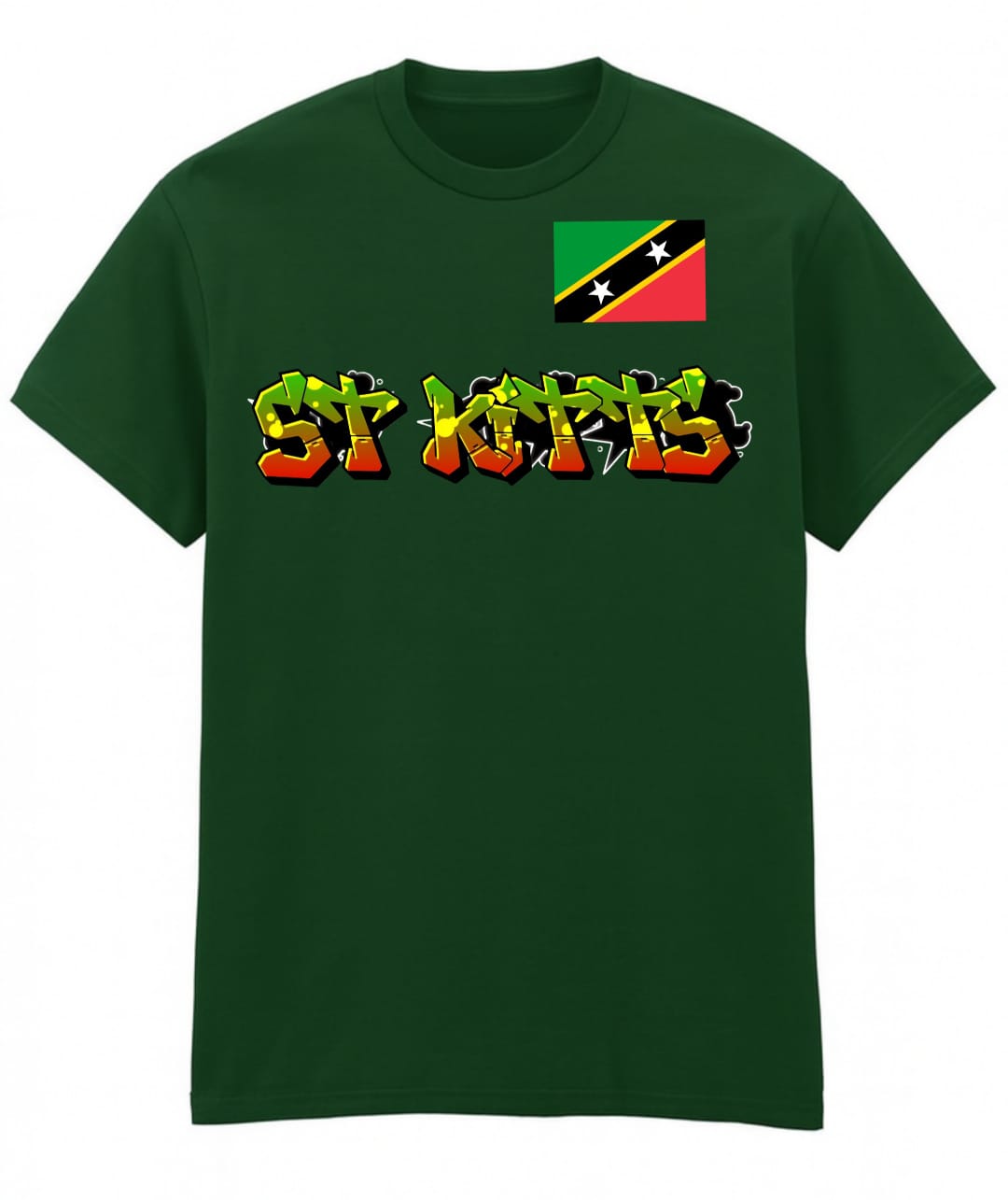 Cotton T-shirt - St. Kitts and Nevis