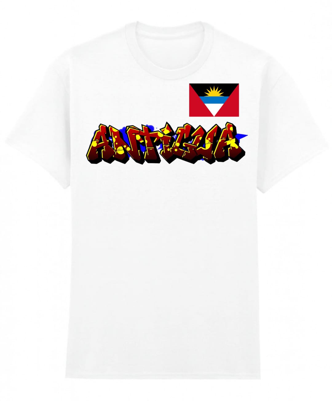 Cotton T-shirt - Antigua and Barbuda
