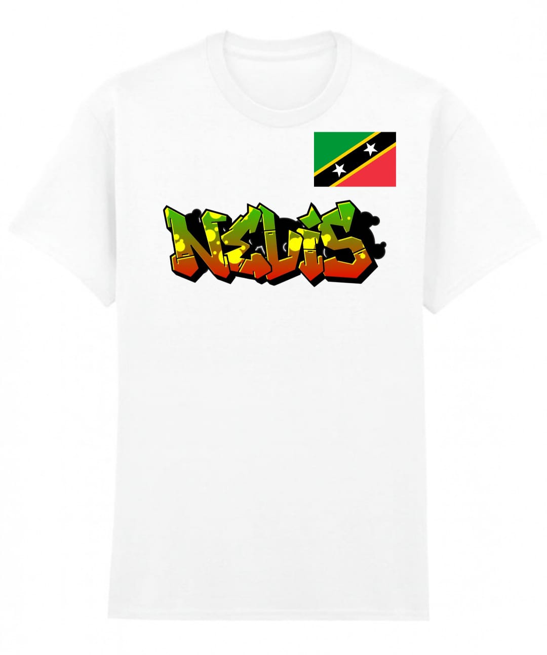 Cotton T-shirt - St. Kitts and Nevis