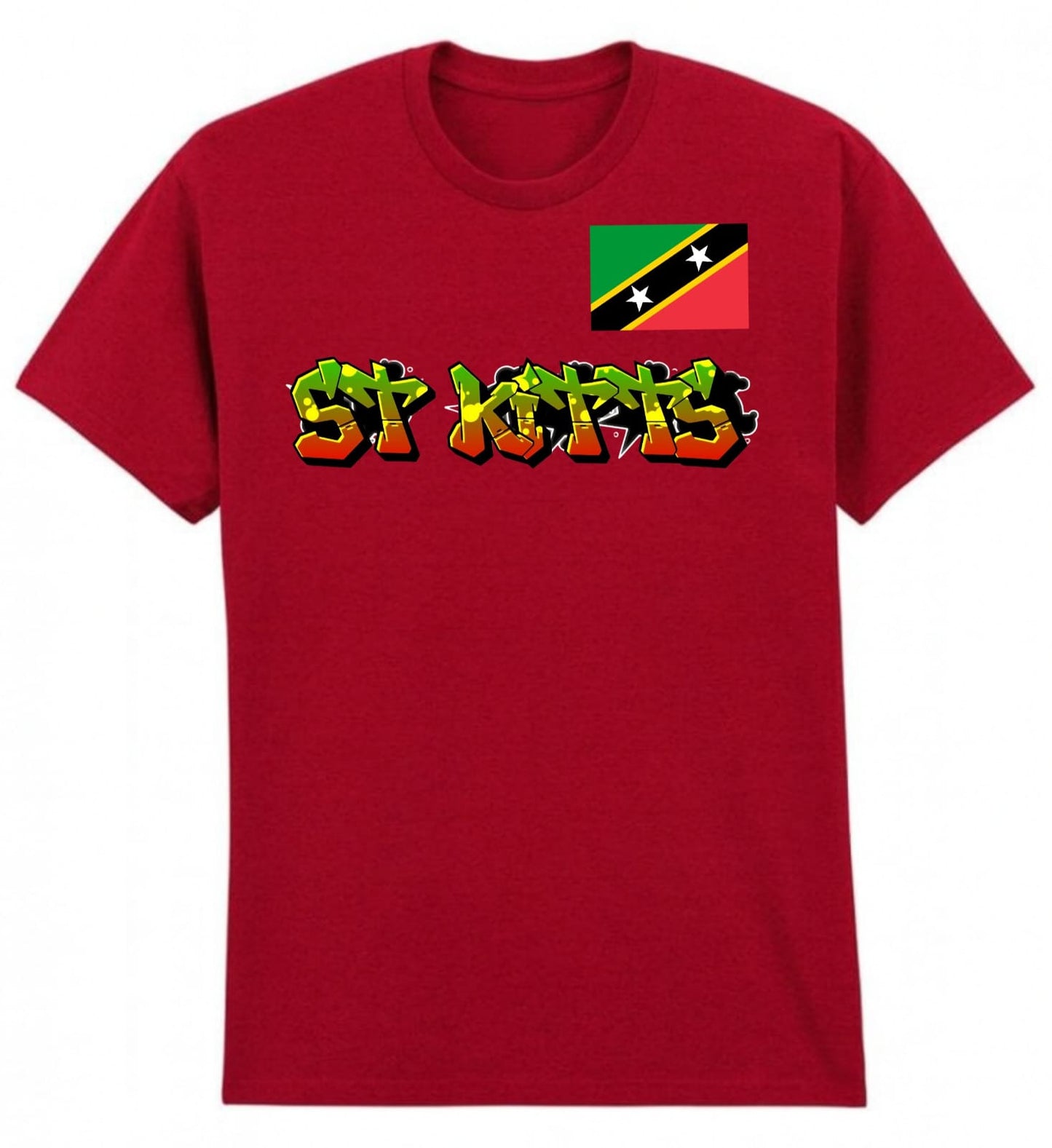 Cotton T-shirt - St. Kitts and Nevis