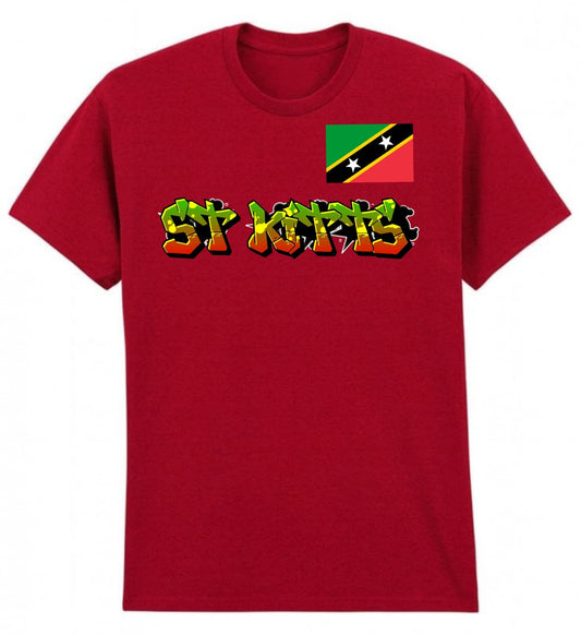 Cotton T-shirt - St. Kitts and Nevis
