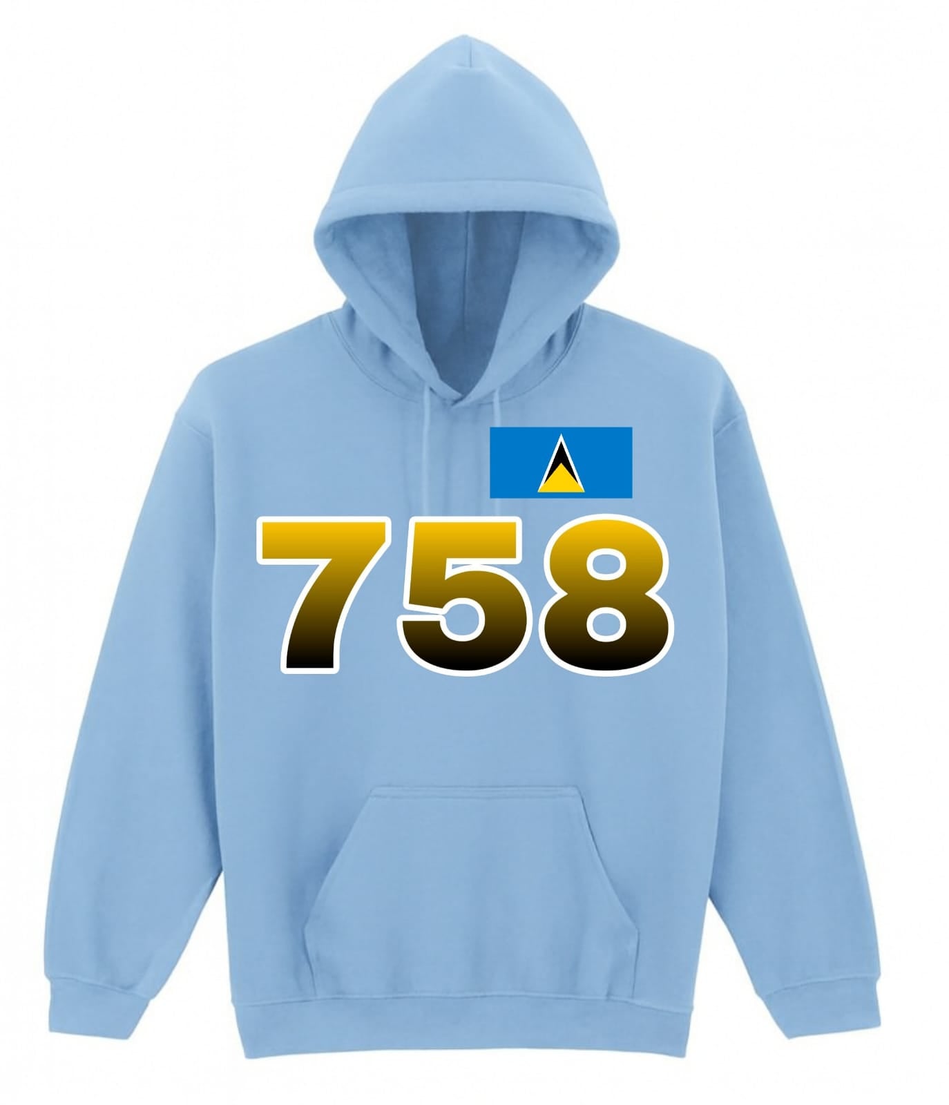 Pullover Hoody - St. Lucia