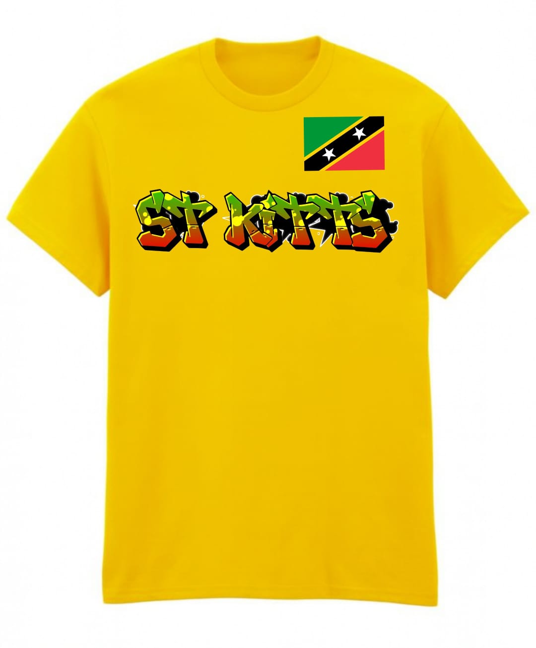 Cotton T-shirt - St. Kitts and Nevis
