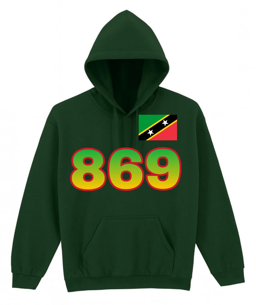 Pullover Hoody - St. Kitts and Nevis