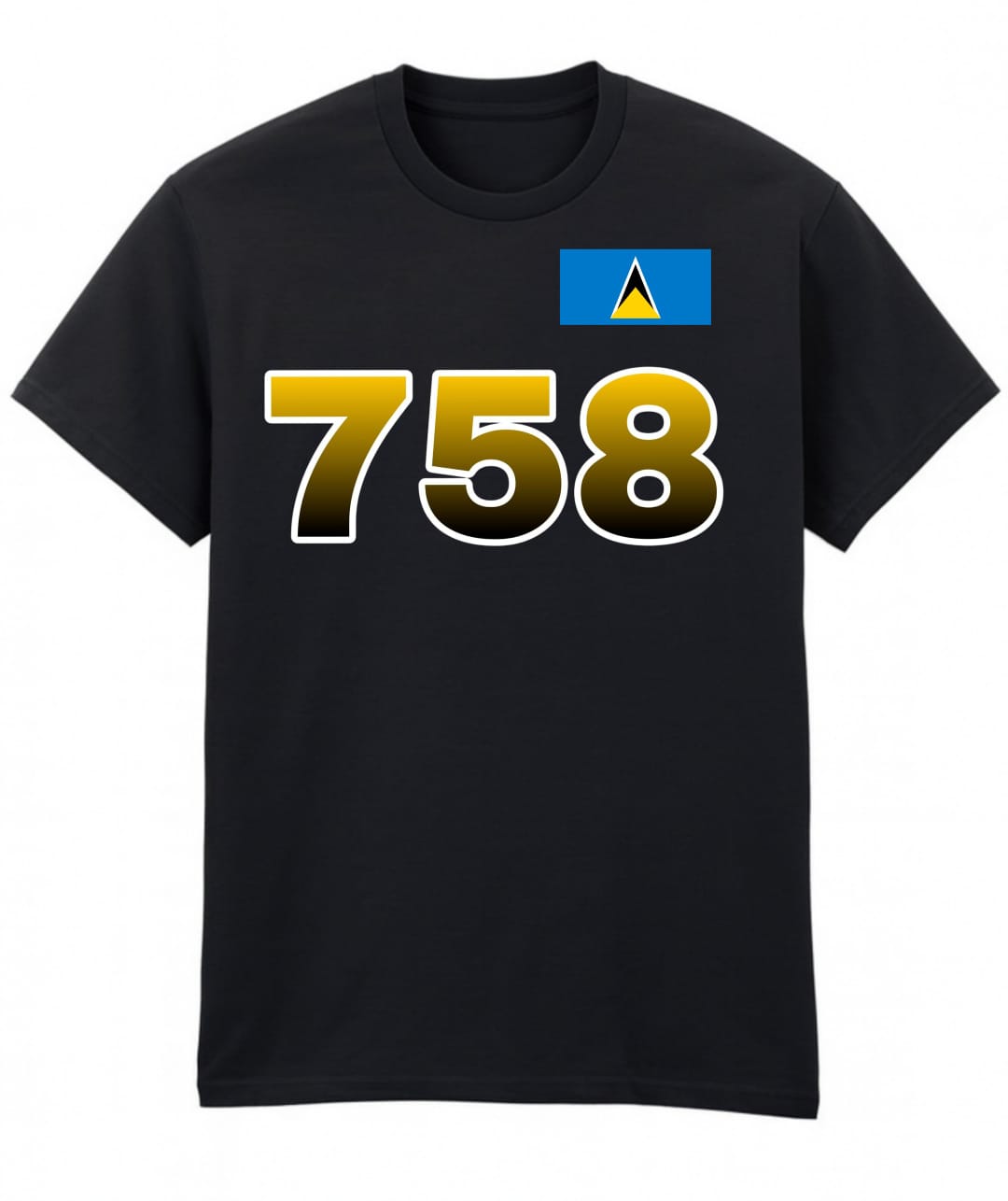 Cotton T-shirt - St. Lucia