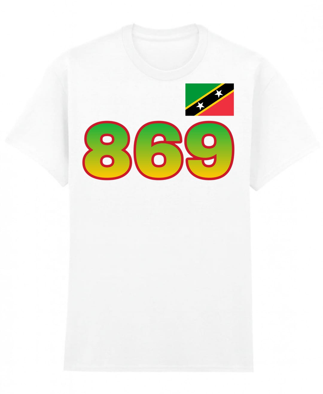 Cotton T-shirt - St. Kitts and Nevis