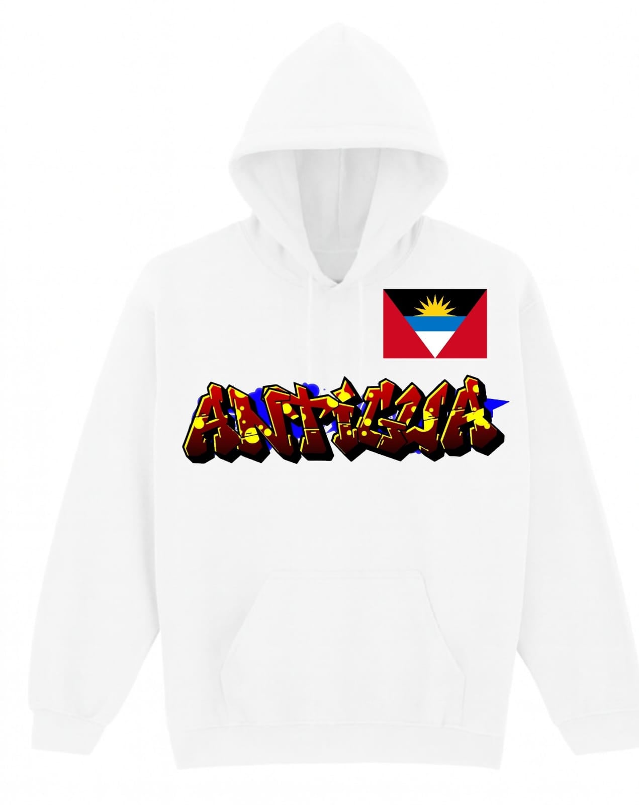 Pullover Hoody - Antigua and Barbuda