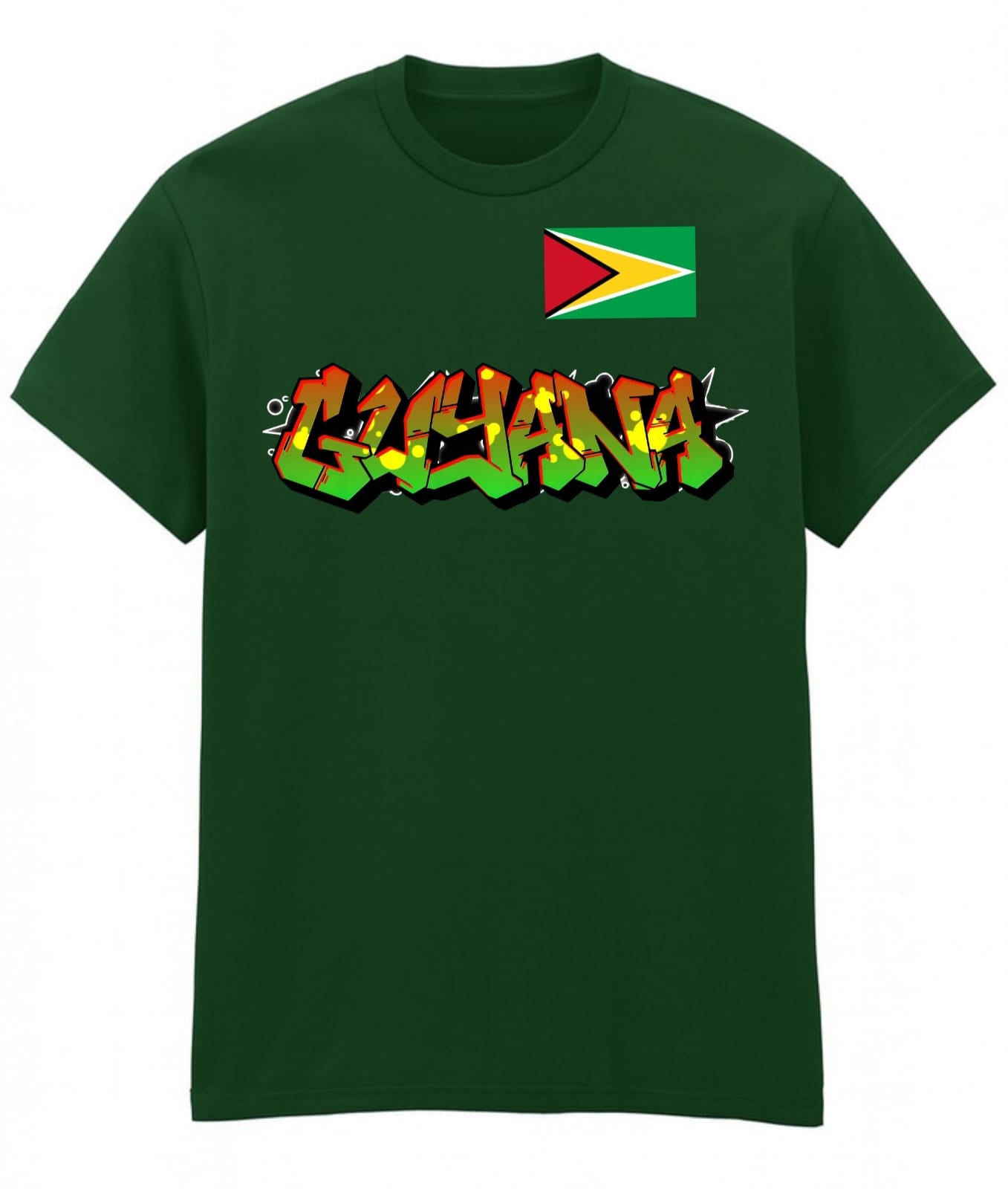 Cotton T-shirt - Guyana