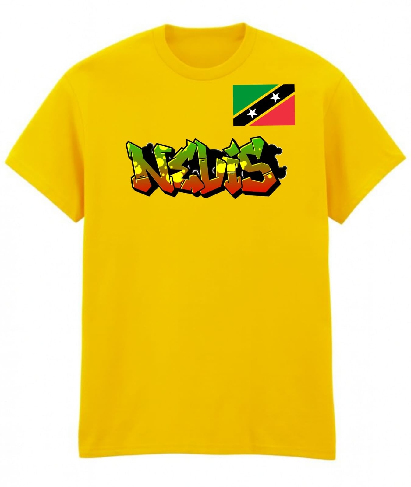 Cotton T-shirt - St. Kitts and Nevis