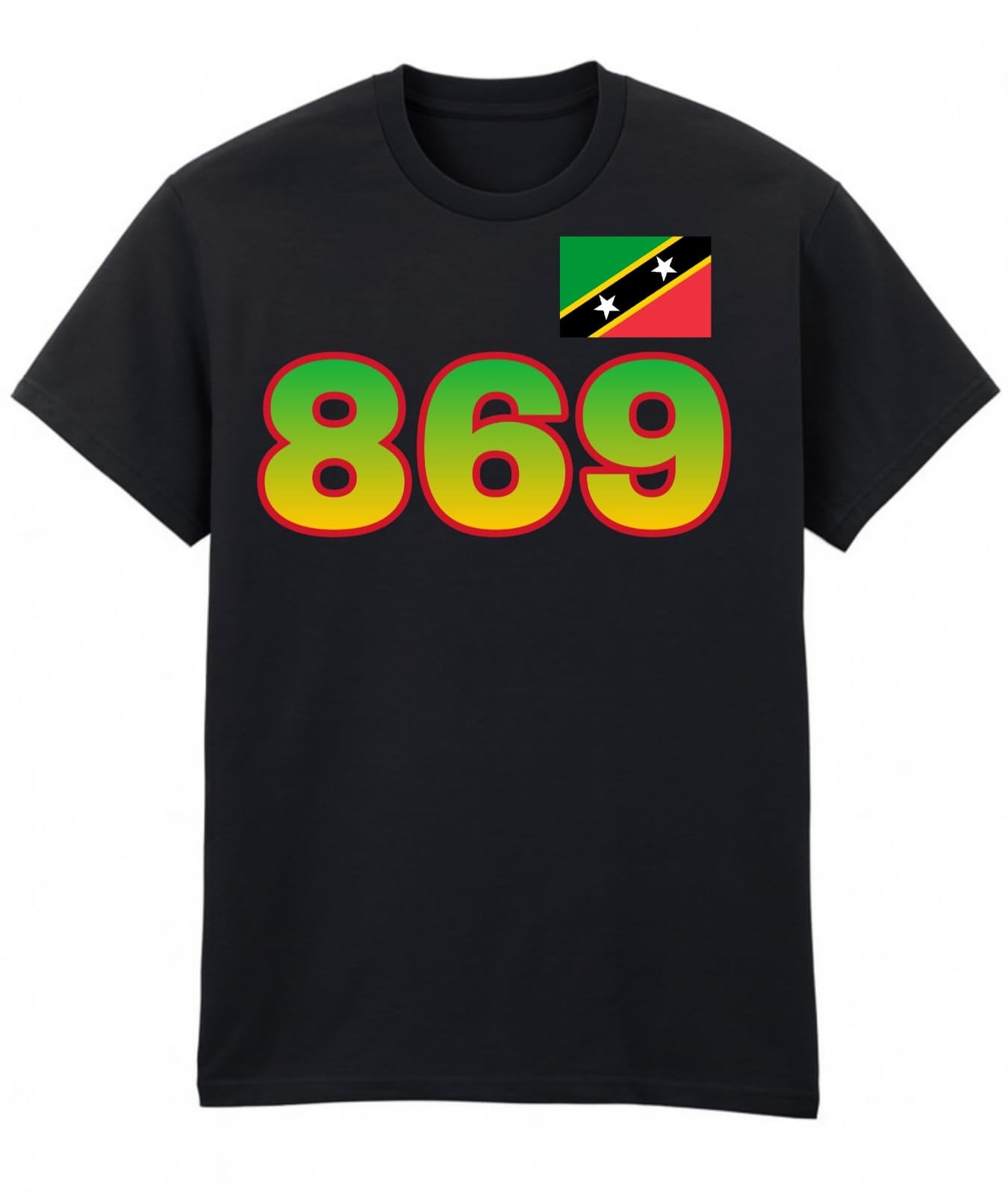Cotton T-shirt - St. Kitts and Nevis