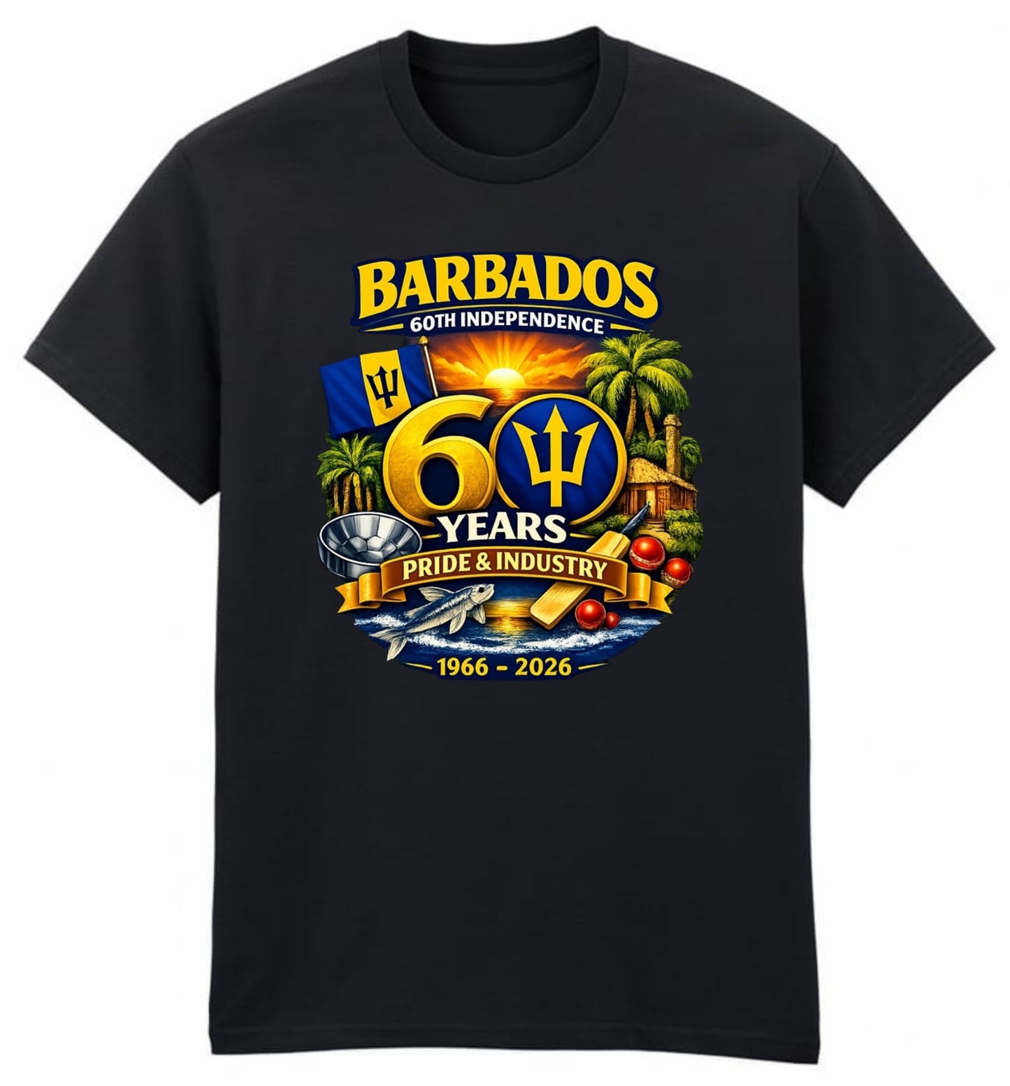 Pre-order Barbados 60th Independence Kids T-shirt
