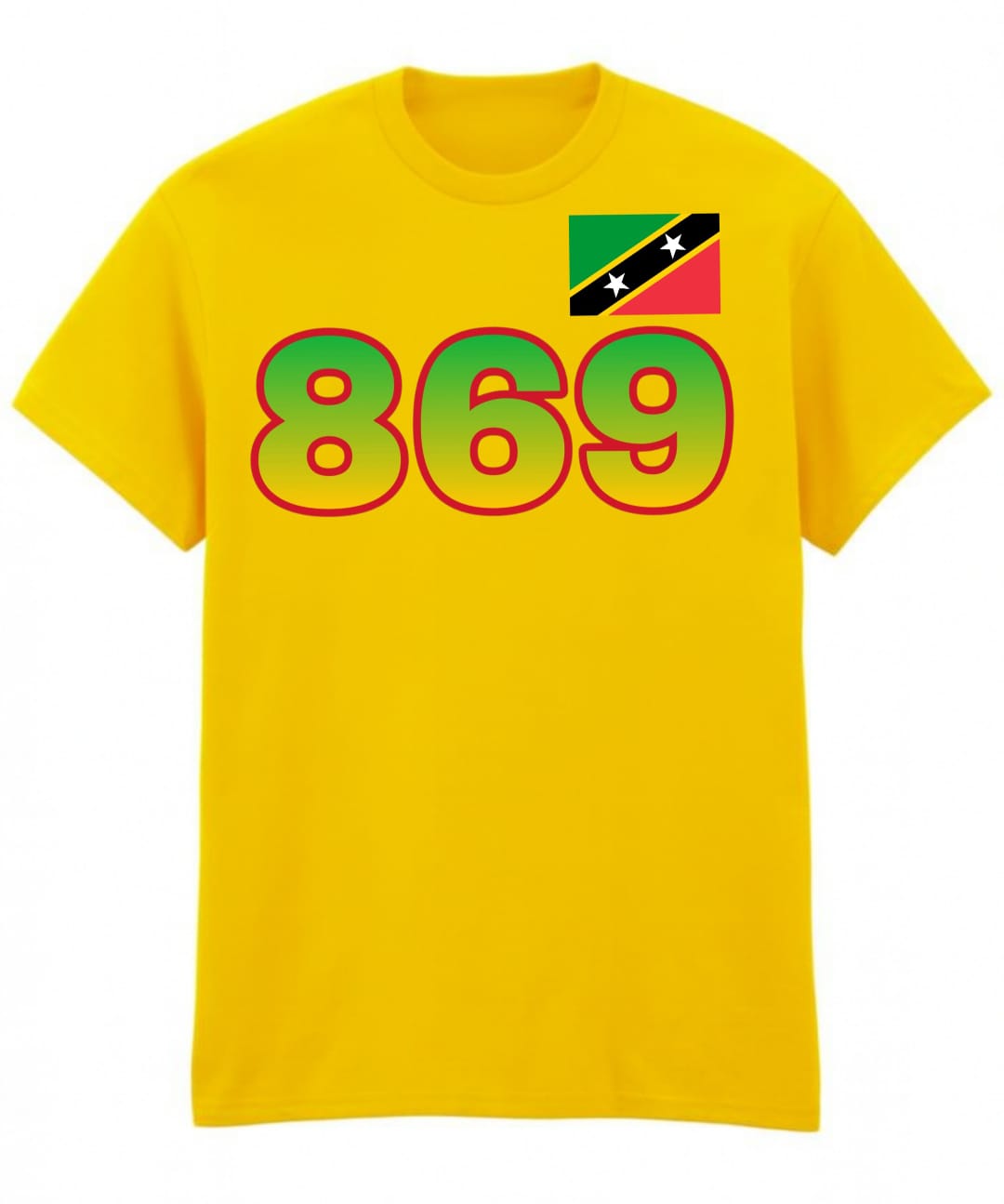 Cotton T-shirt - St. Kitts and Nevis