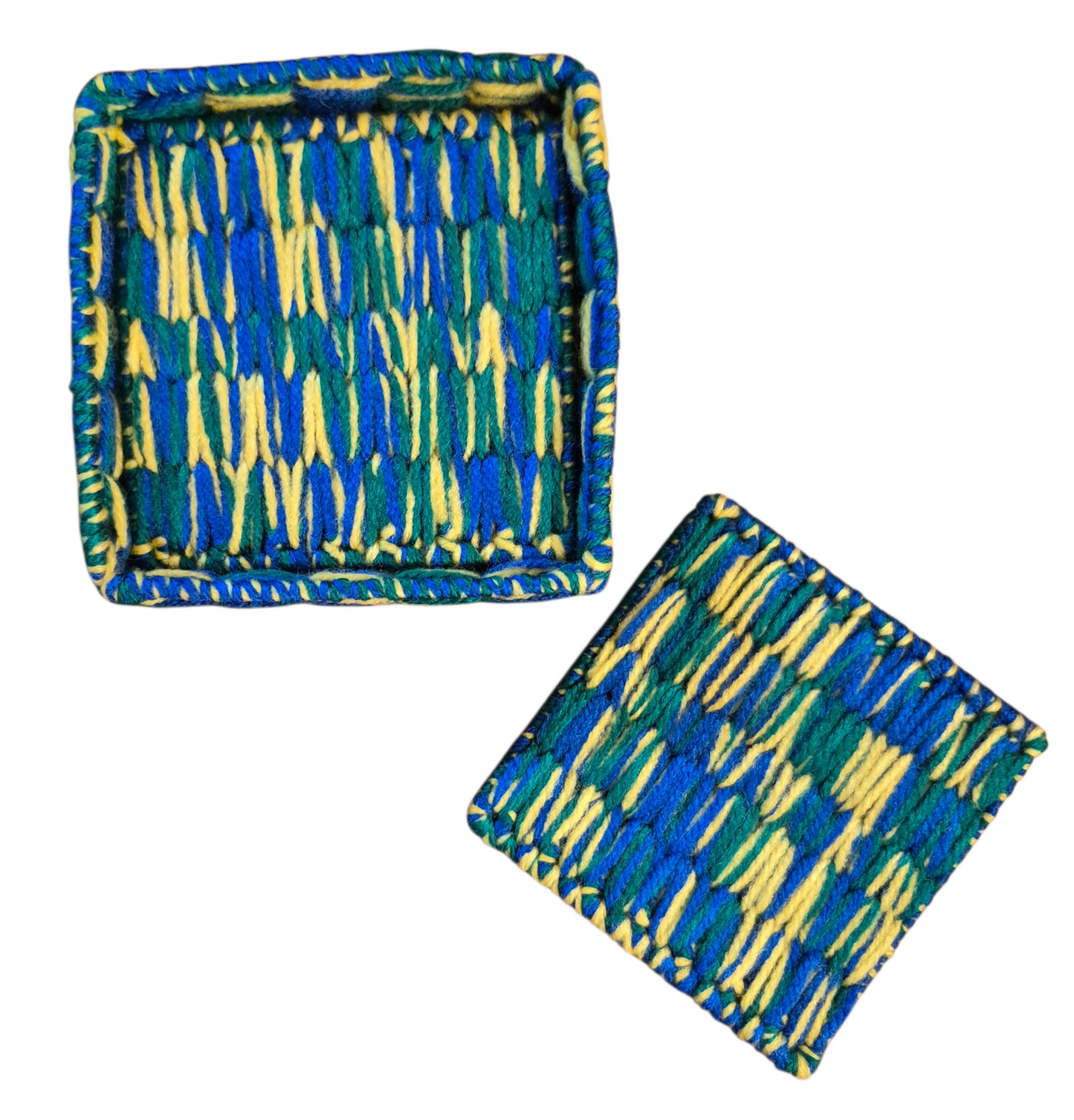 Crochet Coasters, set of 4 - St. Vincent