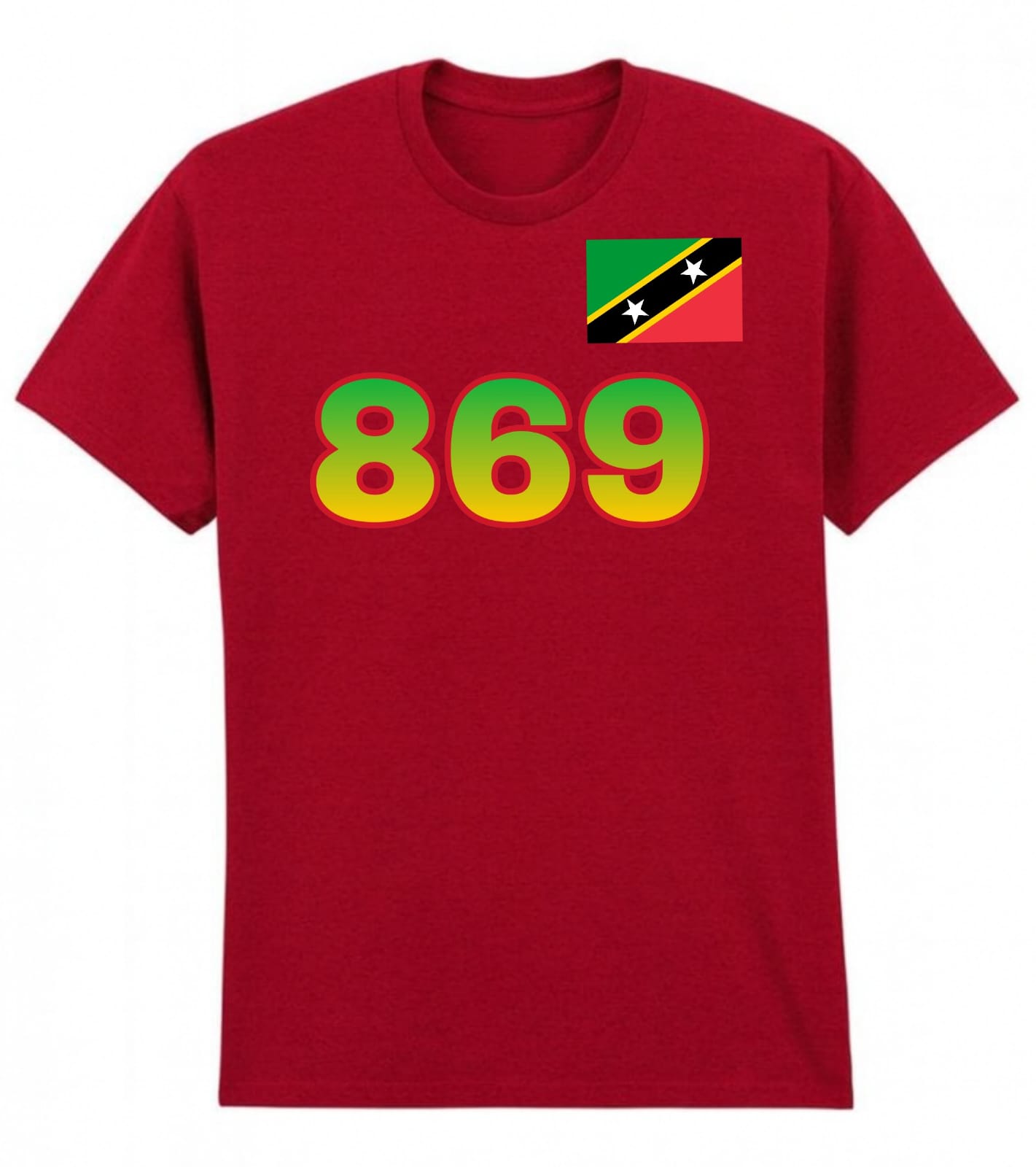 Cotton T-shirt - St. Kitts and Nevis