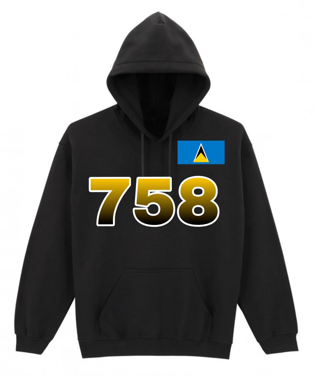 Pullover Hoody - St. Lucia