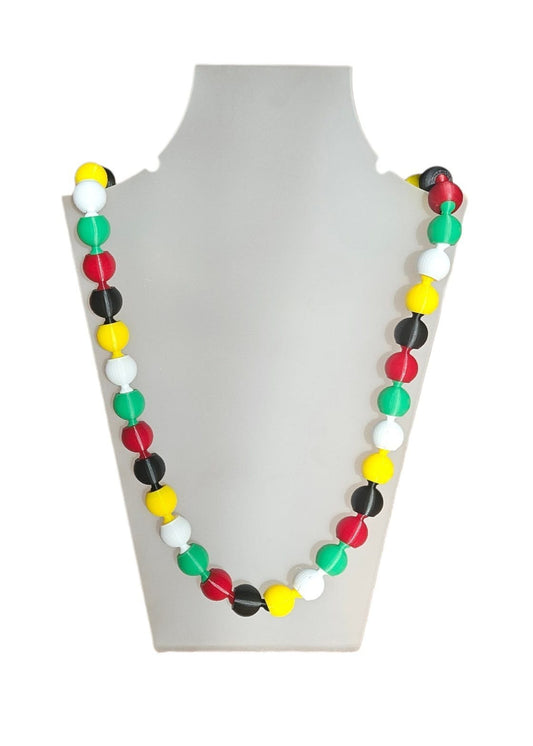 3D printed Bead Necklace - Guyana
