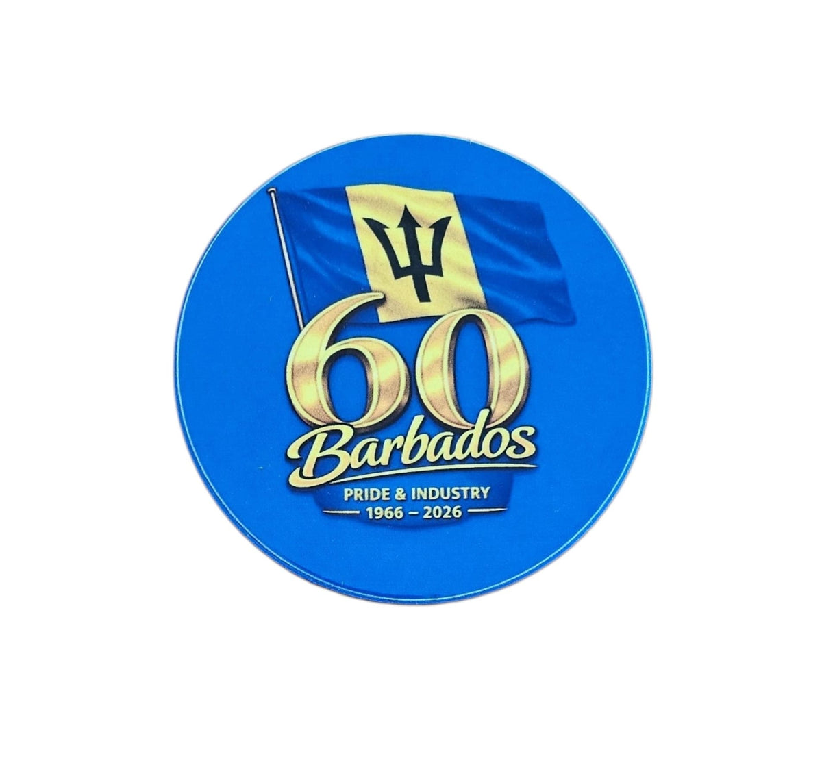 Barbados 60th Independence coasters