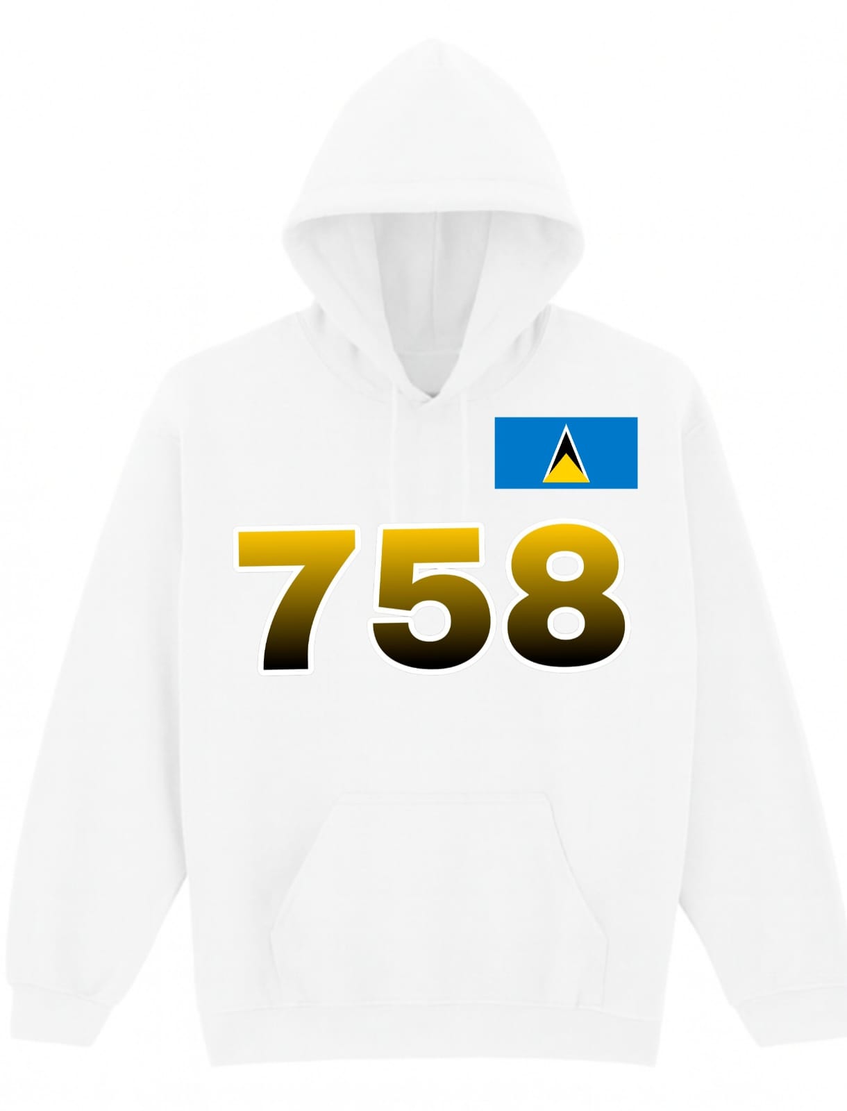 Pullover Hoody - St. Lucia
