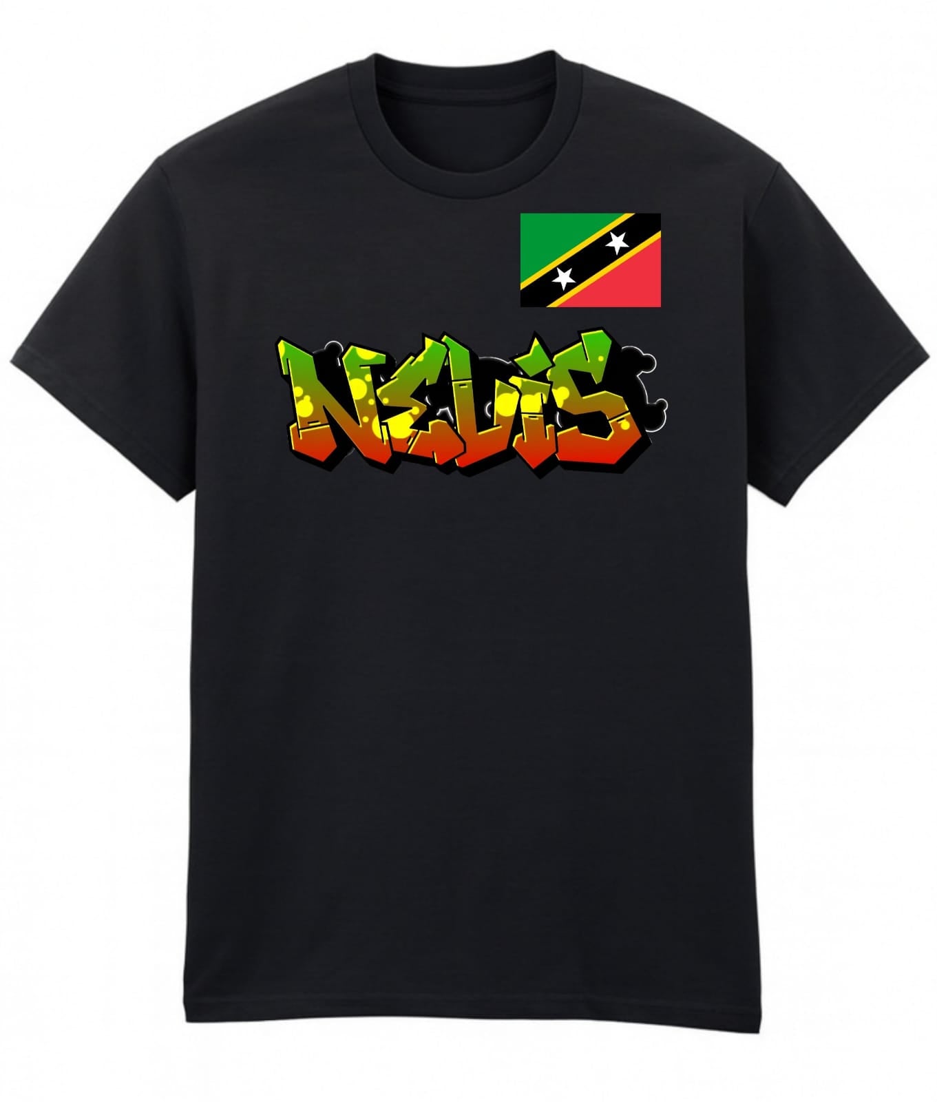 Cotton T-shirt - St. Kitts and Nevis