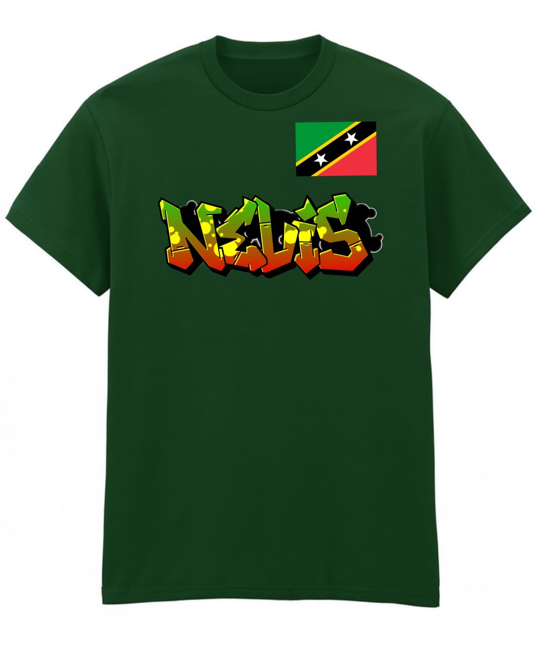 Cotton T-shirt - St. Kitts and Nevis