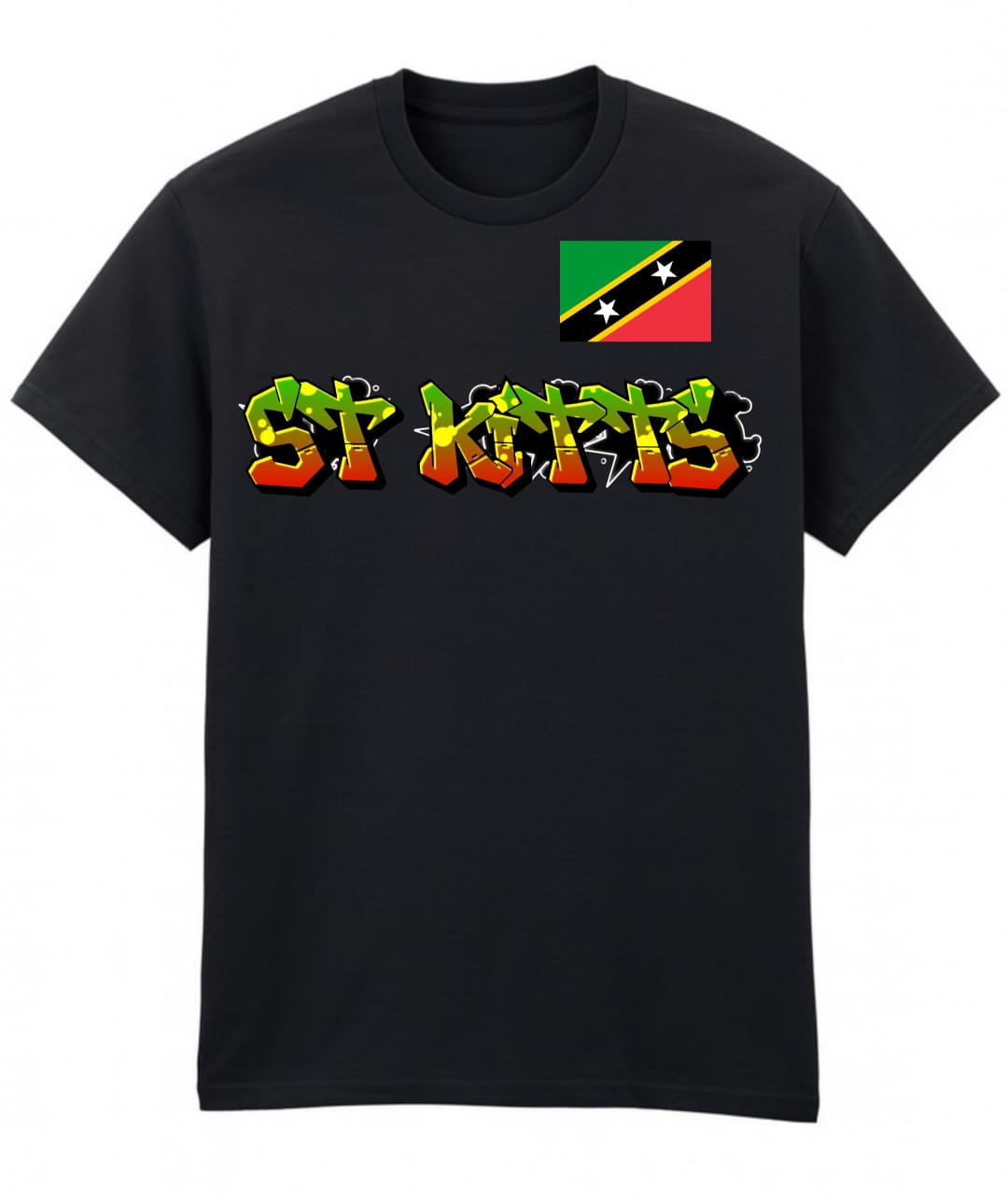 Cotton T-shirt - St. Kitts and Nevis